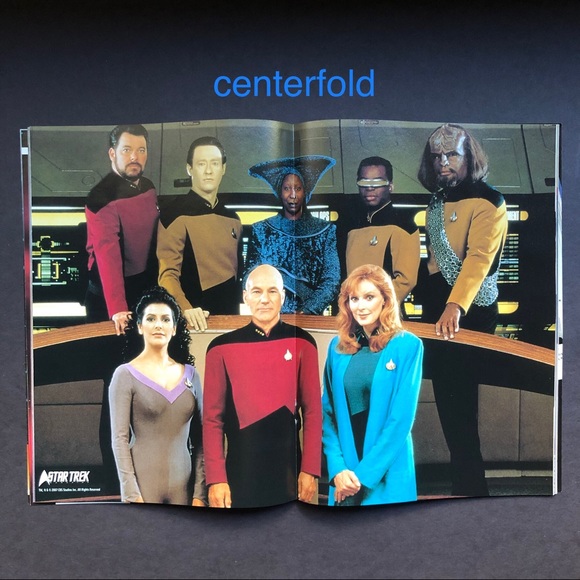 ST:TNG: 20th Anniversary STAR TREK Magazine - Picture 4 of 5